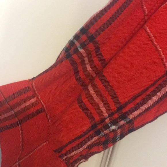 Target orange button up shirt barely worn! - Picture 3 of 4